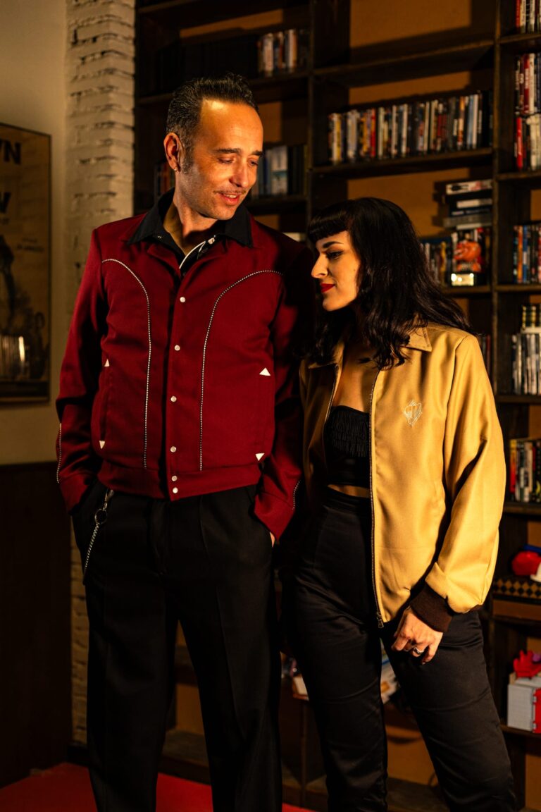 Western Jacket burdeos